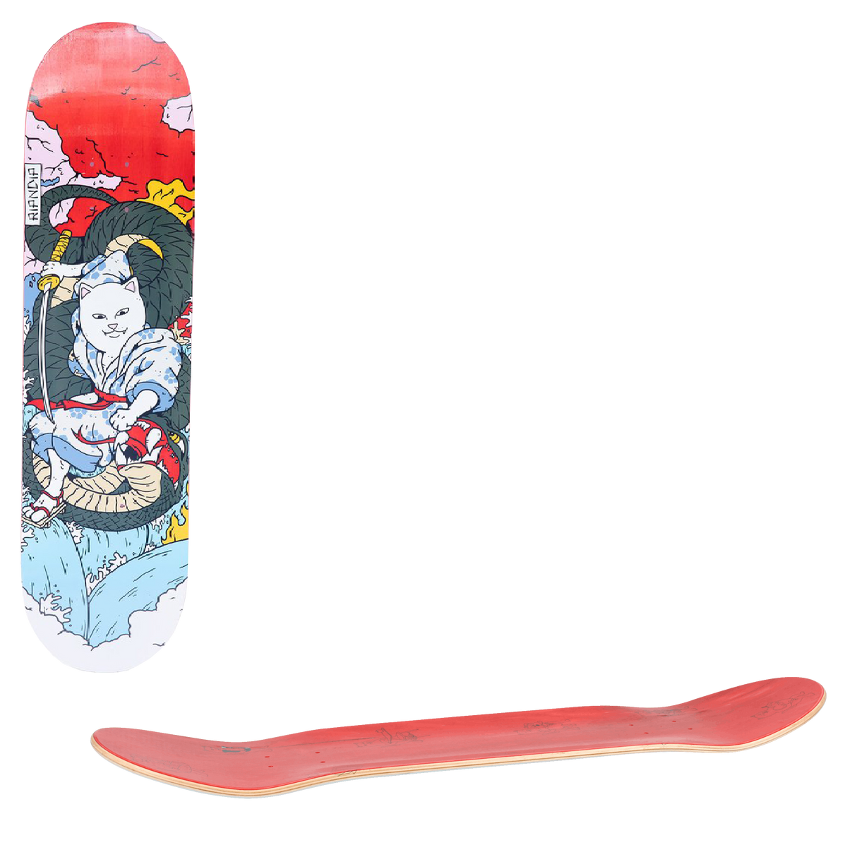 RIPNDIP Nermurari Warrior Skateboard Deck - 8