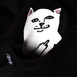 RIPNDIP Lord Nermal Long Sleeve T Shirt - Black