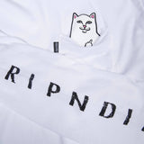 RIPNDIP Lord Nermal Long Sleeve T shirt - White