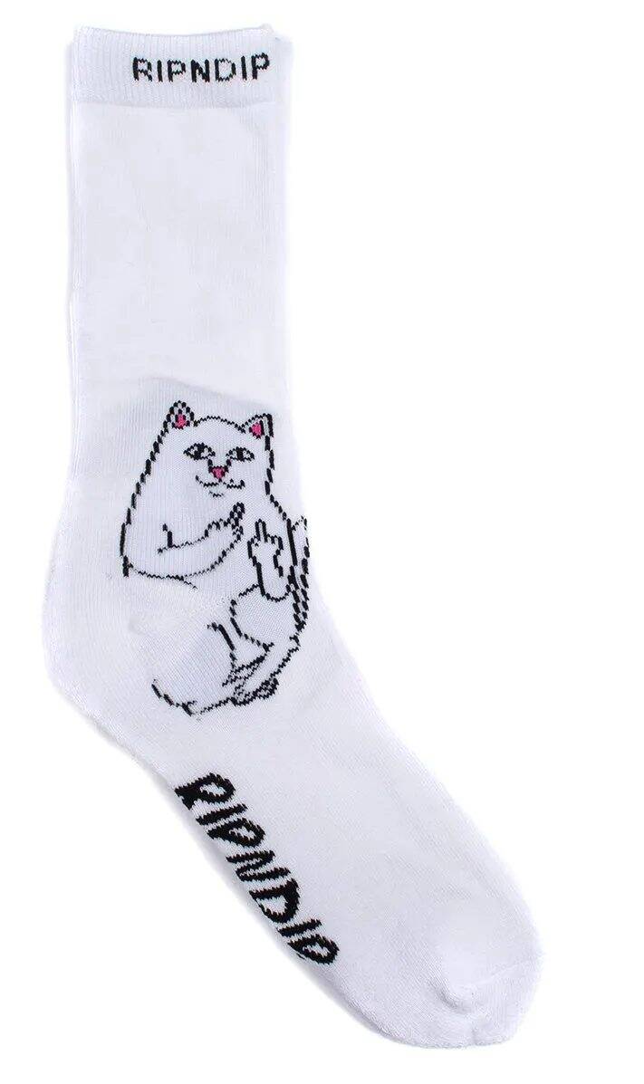 RIPNDIP Lord Nermal Socks - White