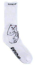RIPNDIP Lord Nermal Socks - White