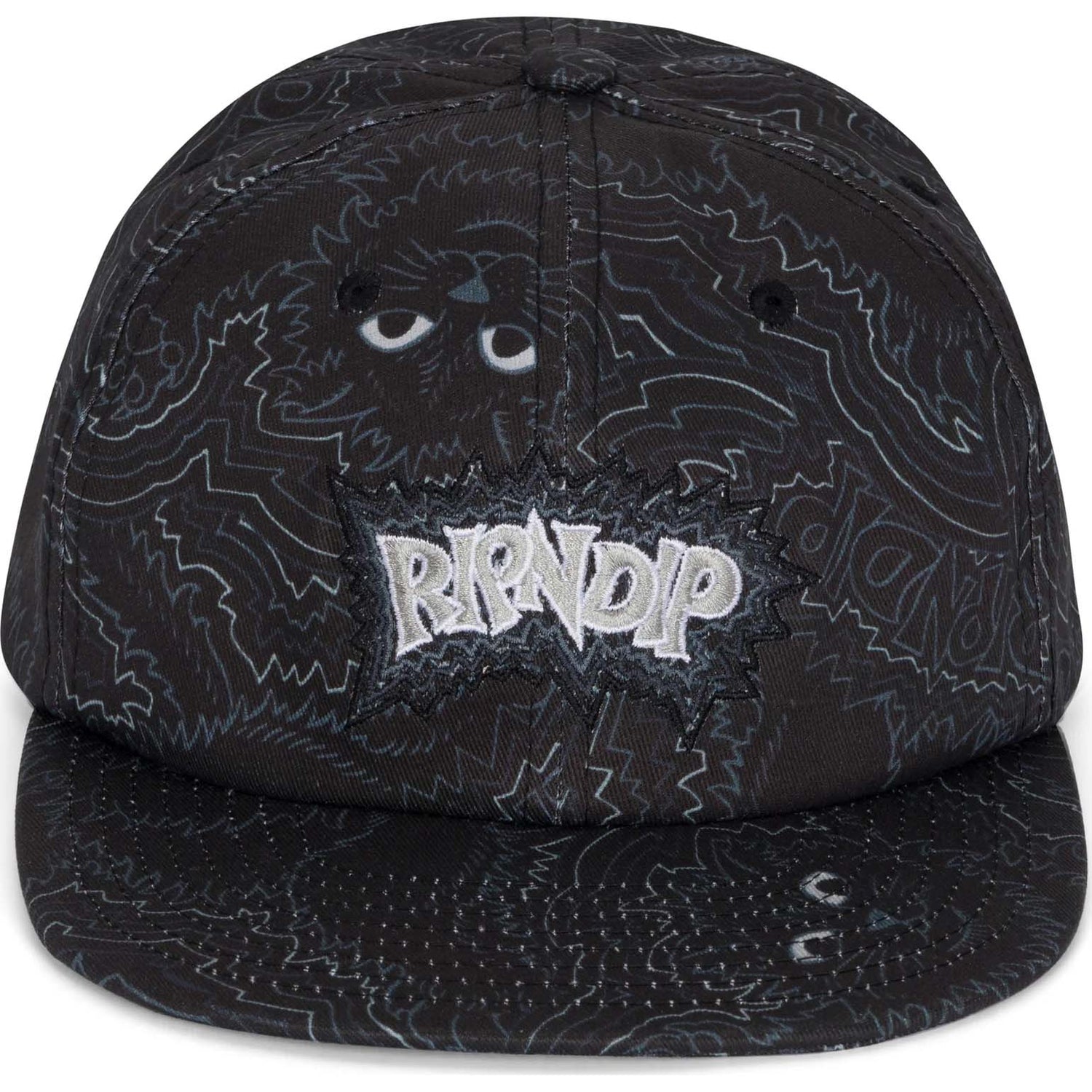 RIPNDIP Big Pussy Energy 6 Panel Strapback - Black