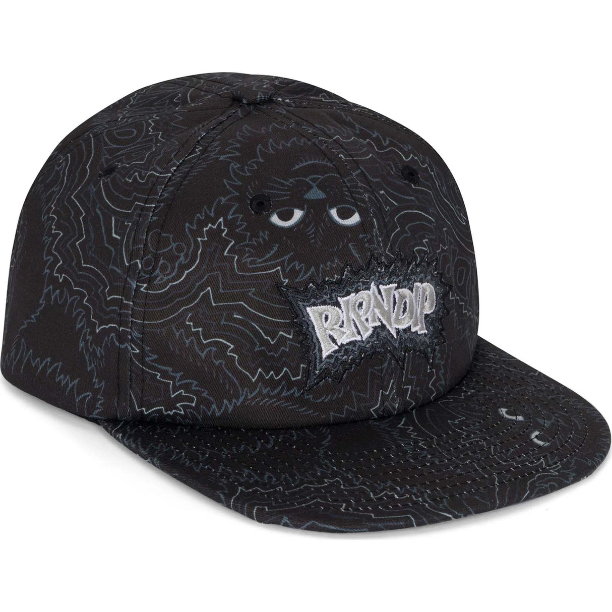 RIPNDIP Big Pussy Energy 6 Panel Strapback - Black