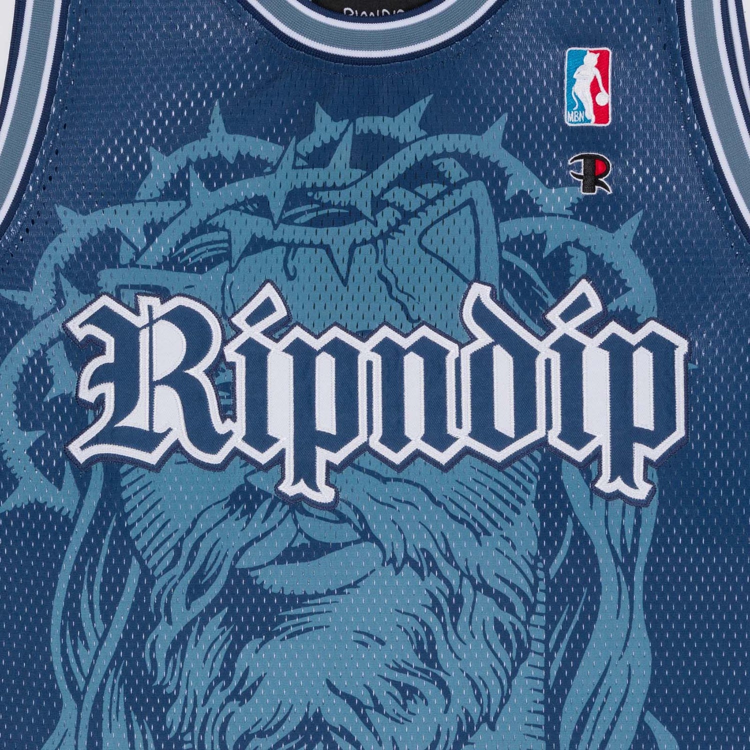 RIPNDIP Lord Savior Nerm Basketball Jersey - Navy