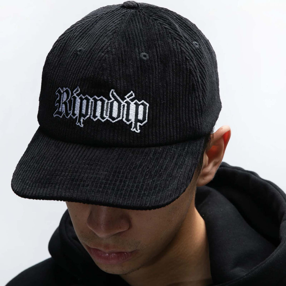 RIPNDIP Lord Savior Nerm Corduroy Strapback - Black