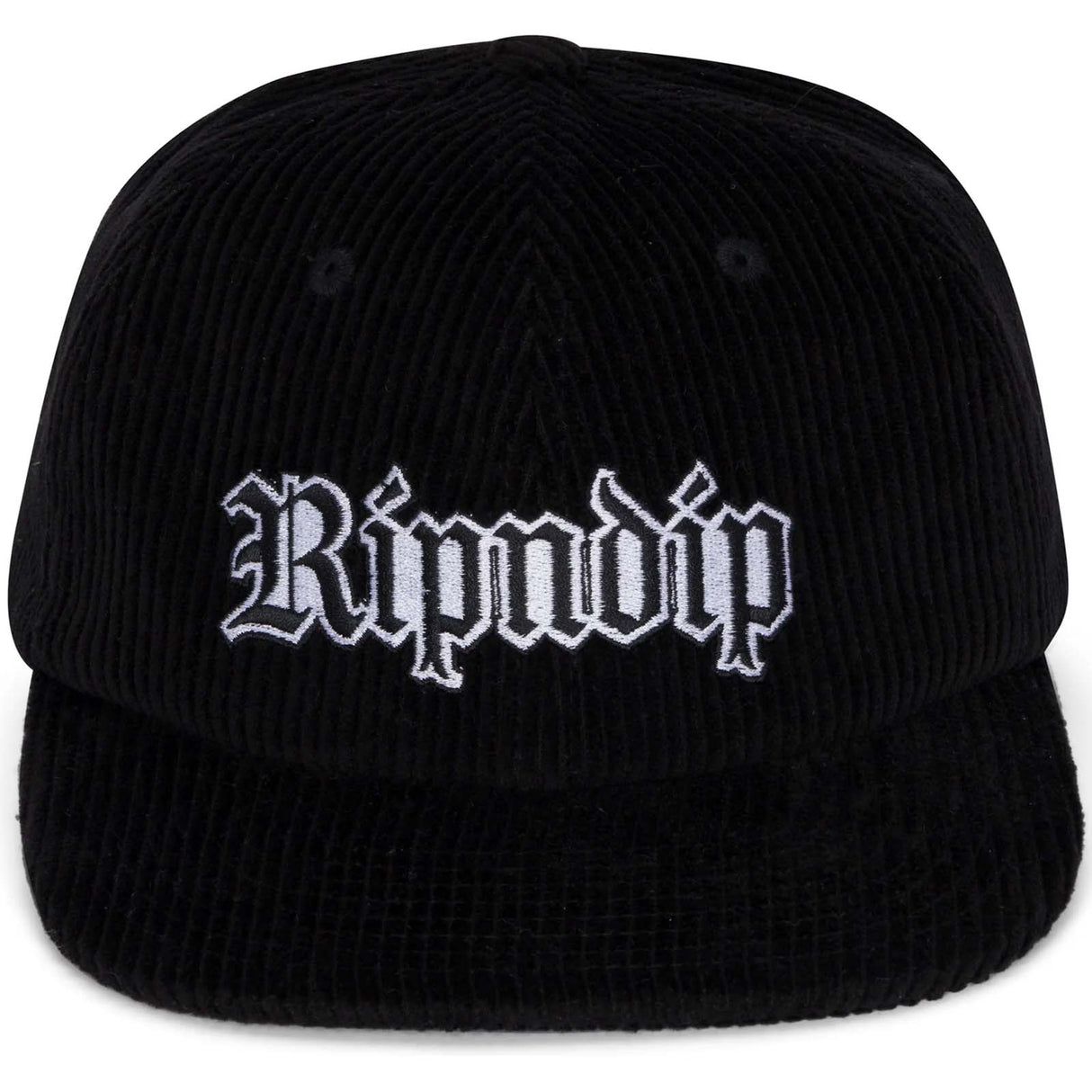 RIPNDIP Lord Savior Nerm Corduroy Strapback - Black