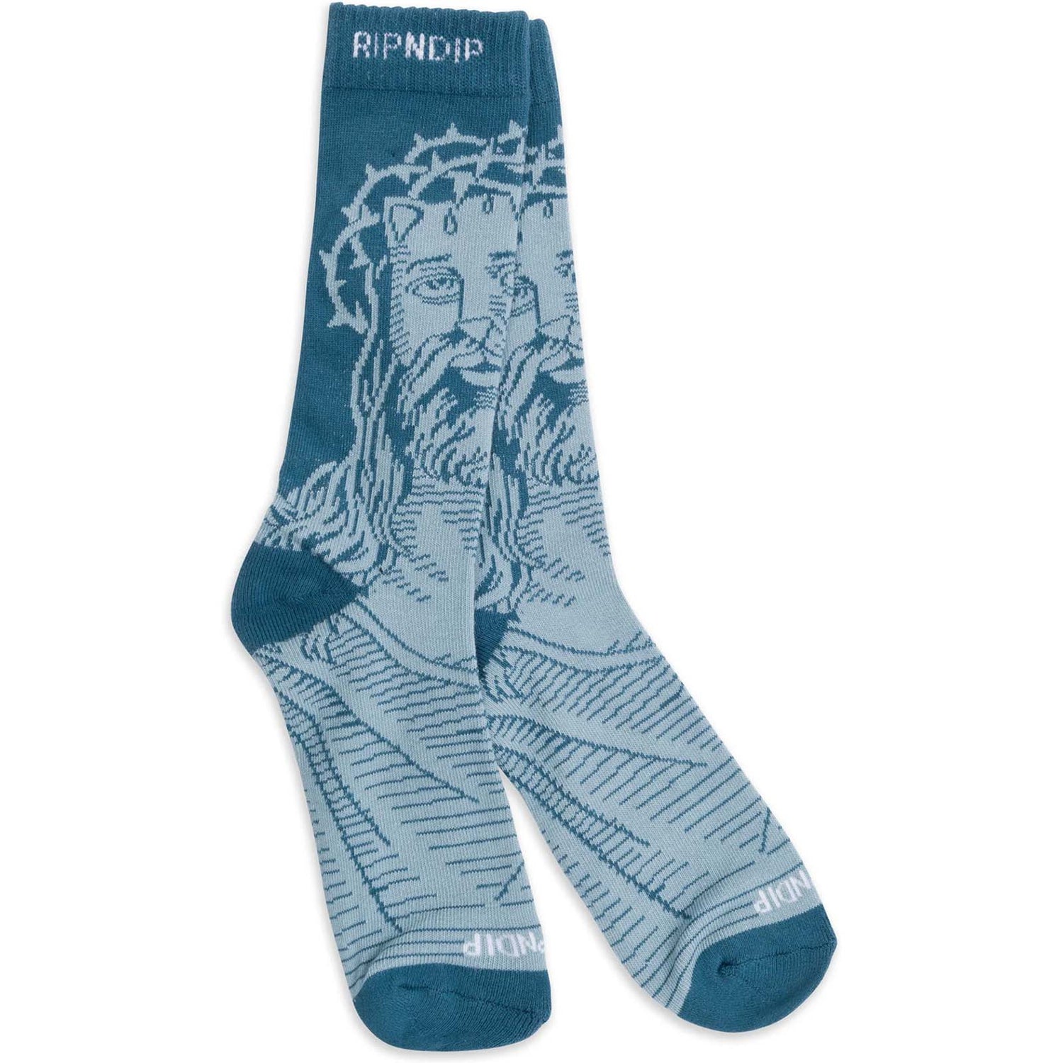 RIPNDIP Lord Savior Nerm Socks - Navy