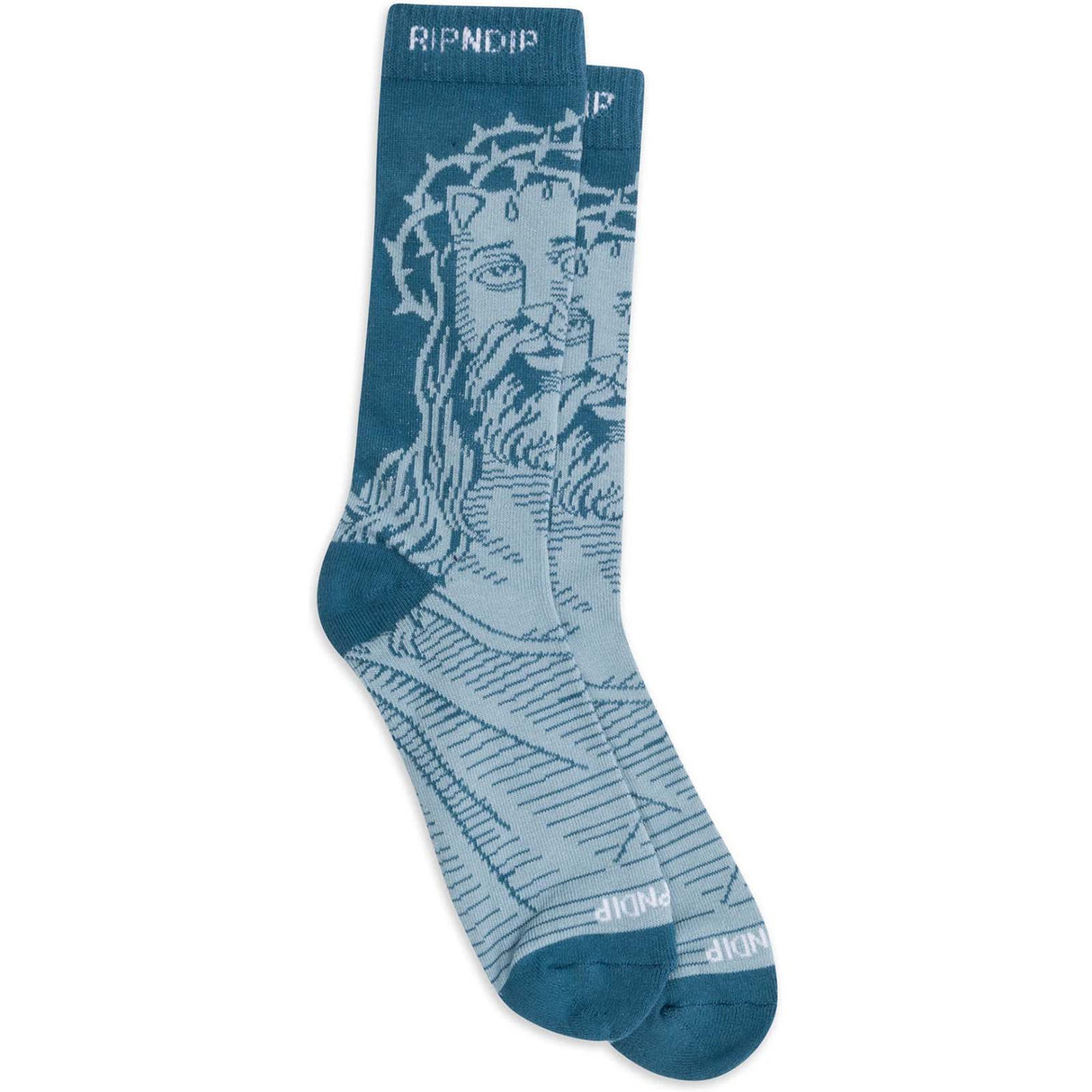 RIPNDIP Lord Savior Nerm Socks - Navy