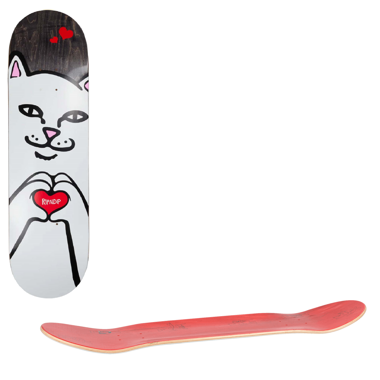 RIPNDIP Nermal Loves Skateboard Deck - 8"