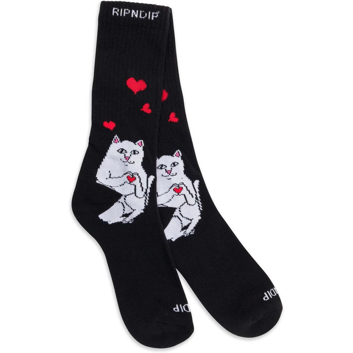 RIPNDIP Nermal Loves Socks - Black
