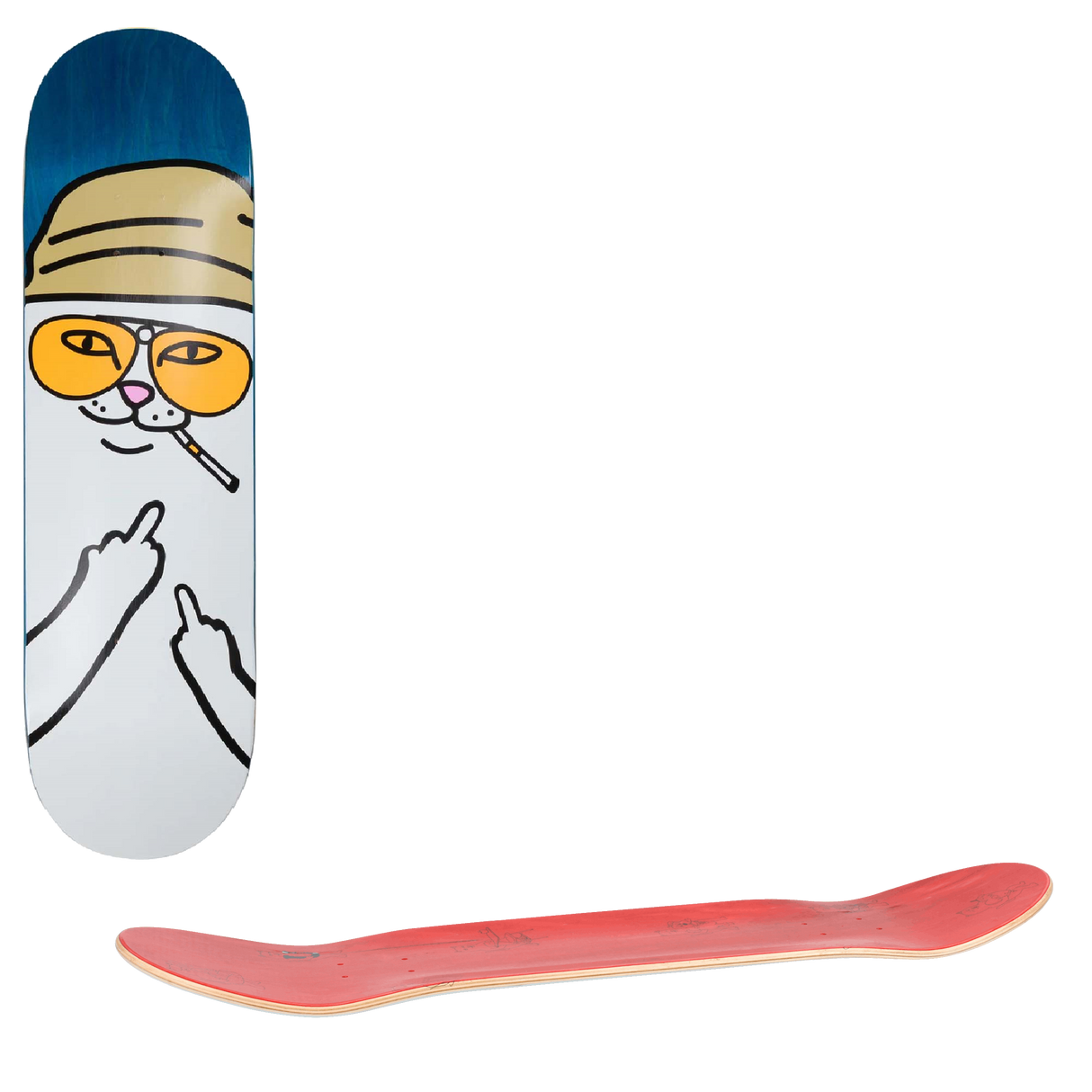 RIPNDIP Nermal S. Thompson Skateboard Deck - 8.5"