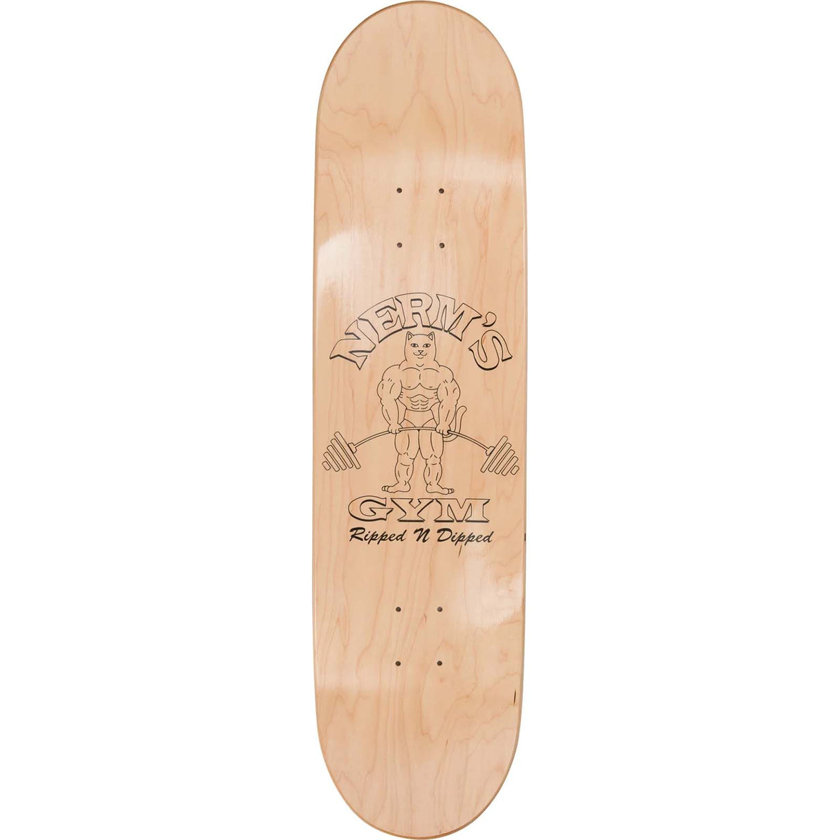 RIPNDIP Ripped N Dipped Skateboard Deck 8.25"