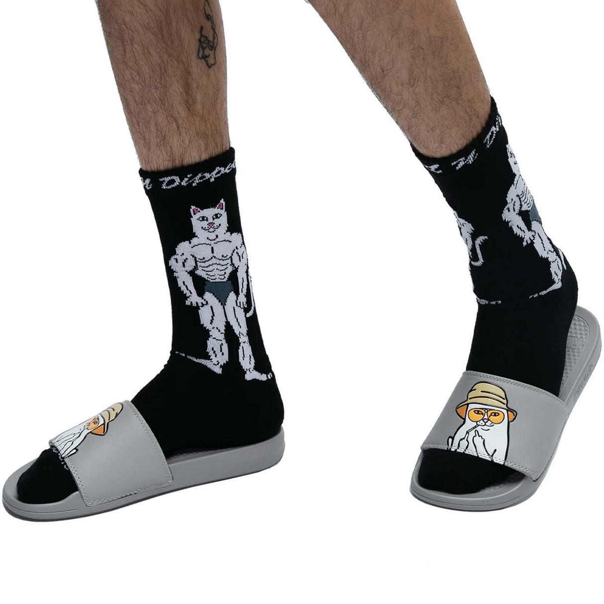 RIPNDIP Ripped N Dipped Socks - Black