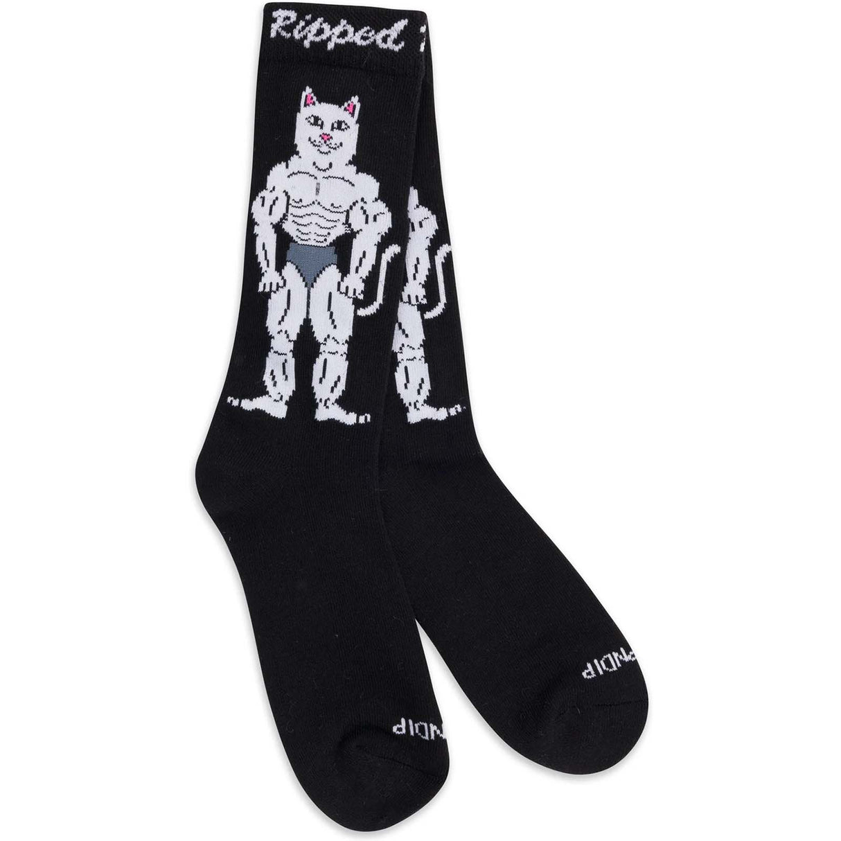 RIPNDIP Ripped N Dipped Socks - Black