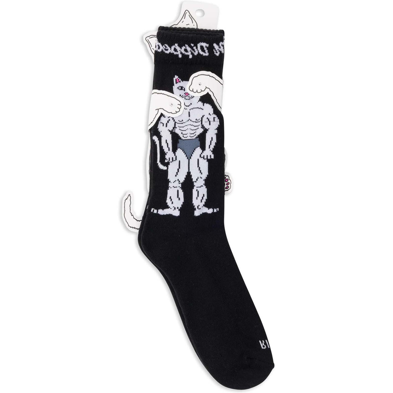 RIPNDIP Ripped N Dipped Socks - Black