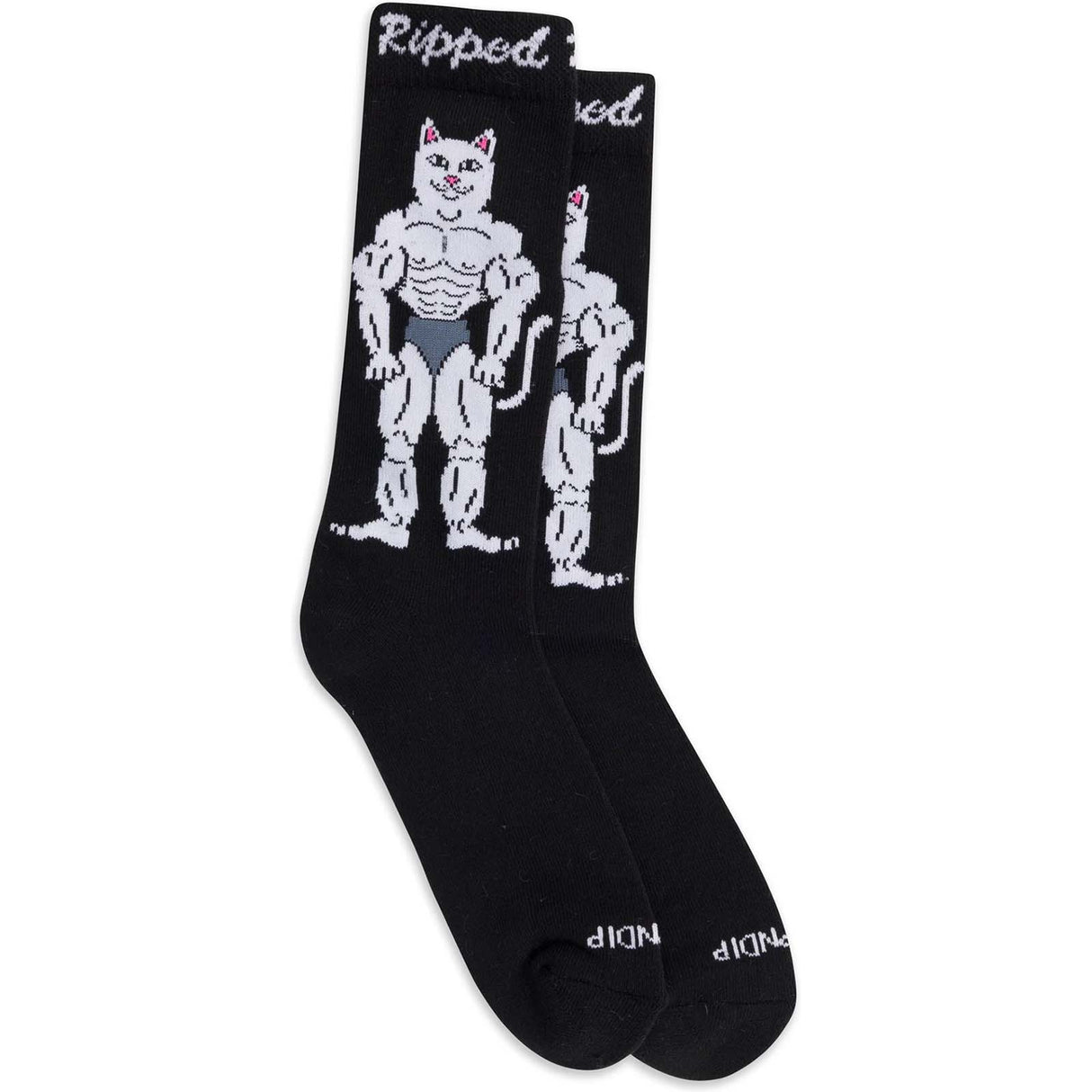 RIPNDIP Ripped N Dipped Socks - Black