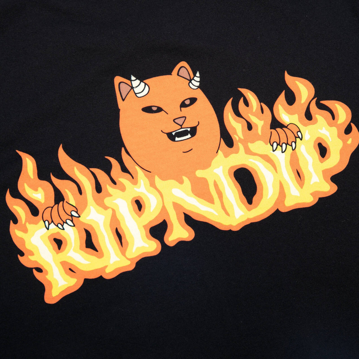 RIPNDIP Devils Work T Shirt - Black