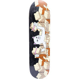 RIPNDIP Gluten Free Skateboard Deck - Black 8"
