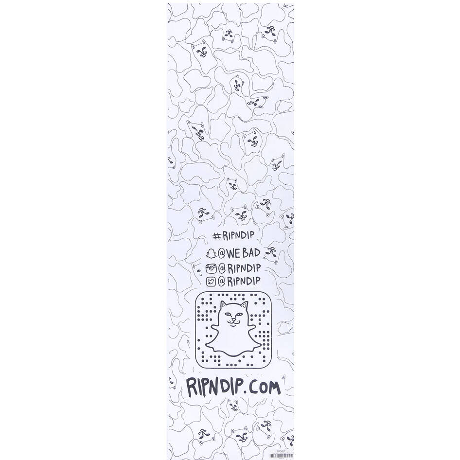 RIPNDIP Nikola Skateboard Grip Tape - Black/Blue