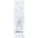RIPNDIP Nikola Skateboard Grip Tape - Black/Blue