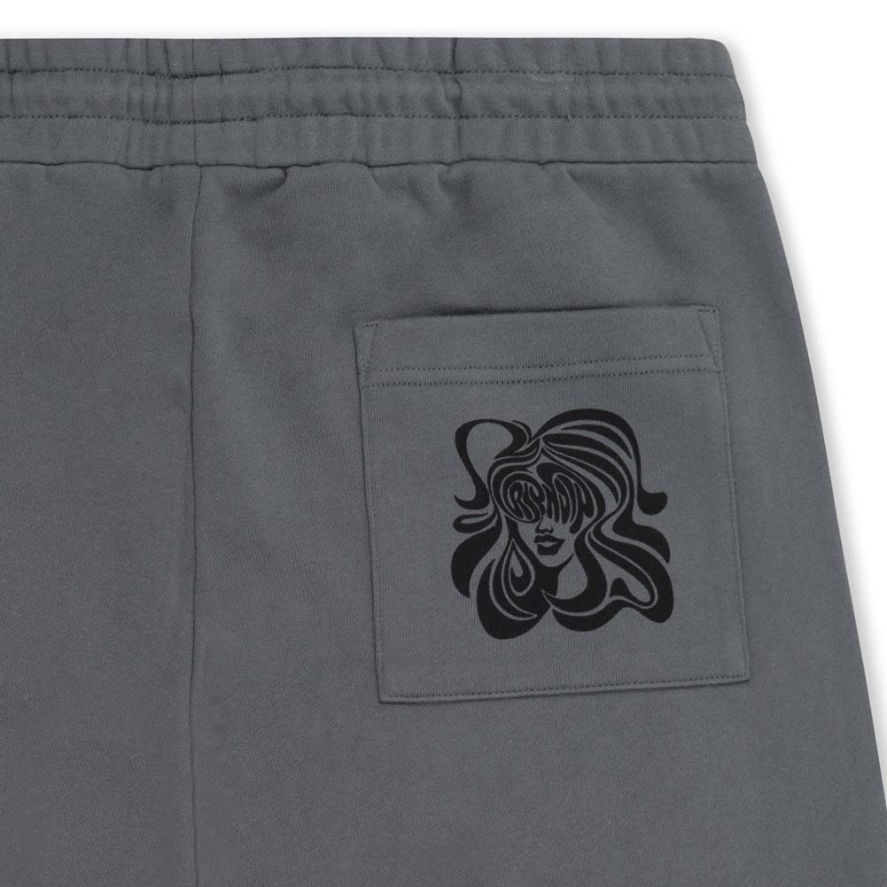RIPNDIP Beautiful Trip Sweat Shorts - Charcoal