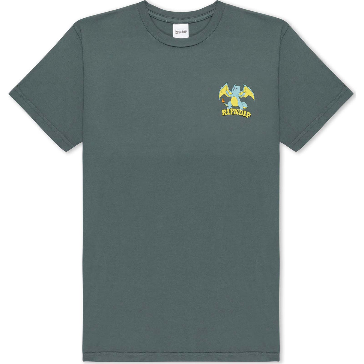 RIPNDIP Charanerm T Shirt - Charcoal
