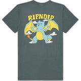 RIPNDIP Charanerm T Shirt - Charcoal