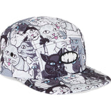 RIPNDIP Family Tree Camper Cap - Multi/Black