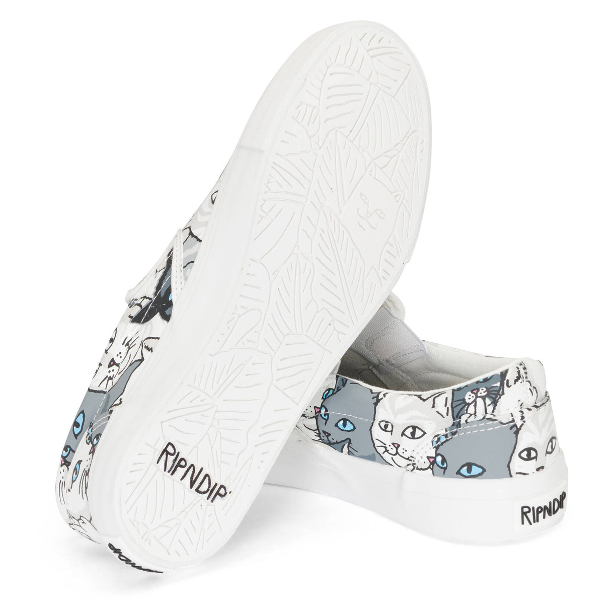 RIPNDIP Family Tree Slip-On Skate Shoes - Black/Multi