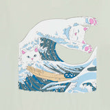 RIPNDIP Great Wave T Shirt - Sage