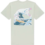 RIPNDIP Great Wave T Shirt - Sage