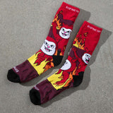 RIPNDIP Heaven On Earth Socks - Red