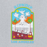 RIPNDIP Heaven On Earth T Shirt - Ash Heather