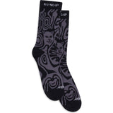 RIPNDIP Hypnotic Socks - Black