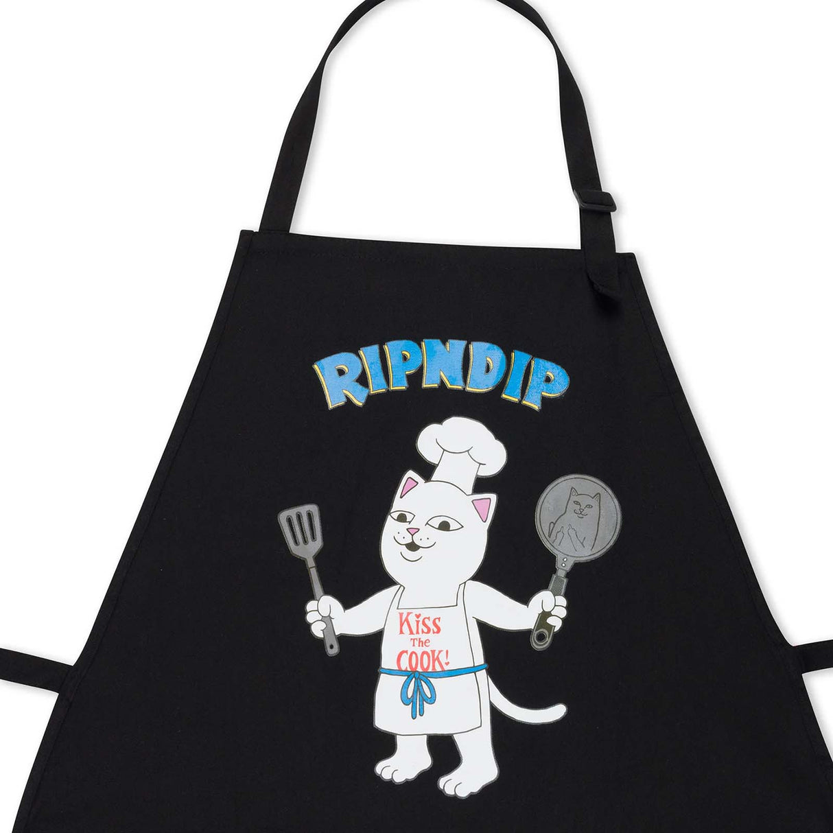 RIPNDIP Kiss The Cook Apron - Black