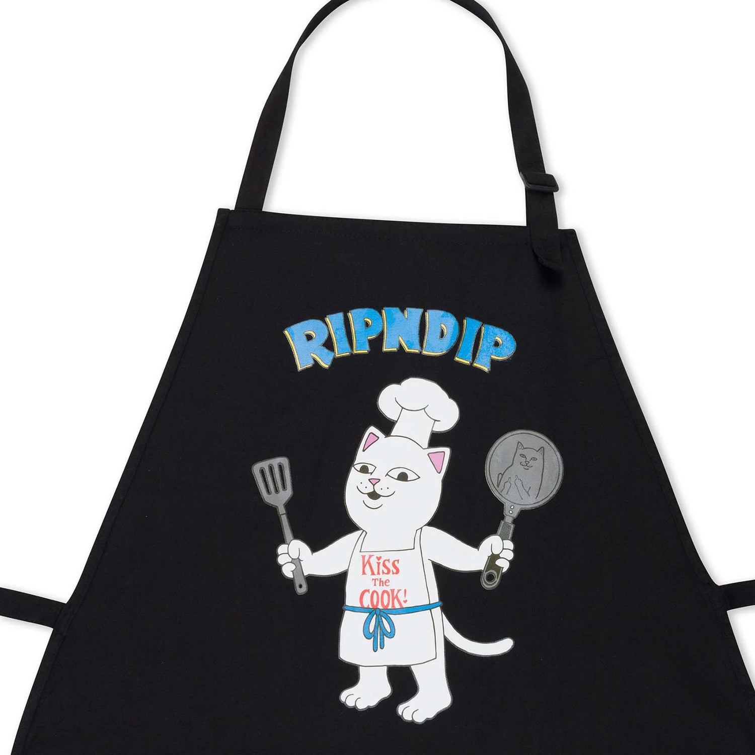 RIPNDIP Kiss The Cook Apron - Black