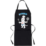 RIPNDIP Kiss The Cook Apron - Black