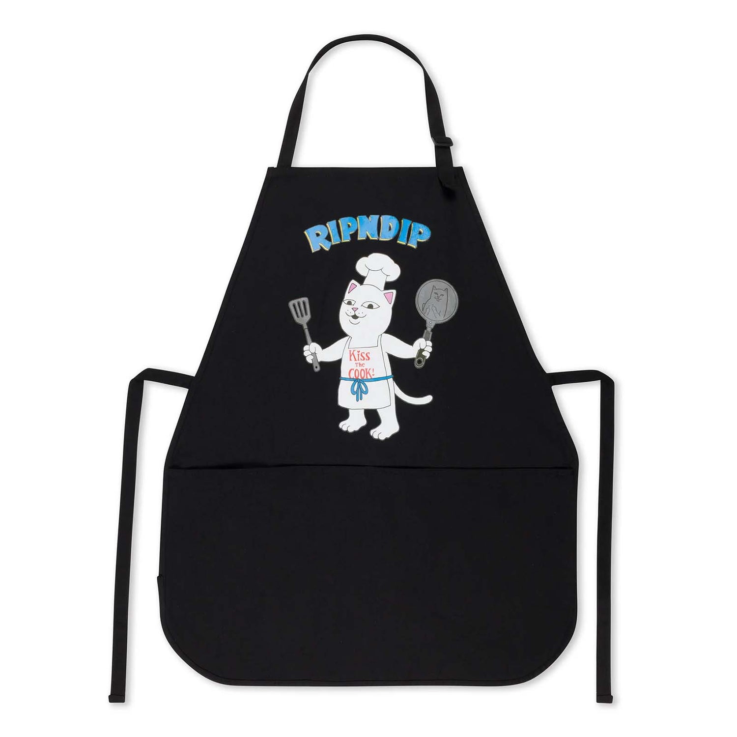 RIPNDIP Kiss The Cook Apron - Black