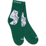 RIPNDIP Lord Nermal Mid Socks - Olive