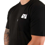 RIPNDIP Lord Nermal Pocket T Shirt - Black