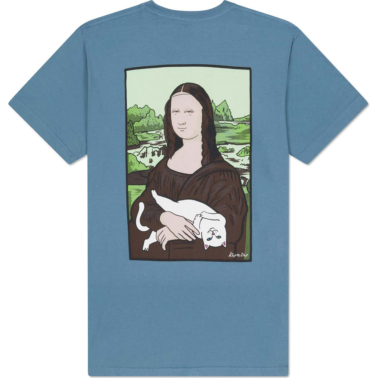 RIPNDIP Nerma Lisa Pocket T Shirt - Slate