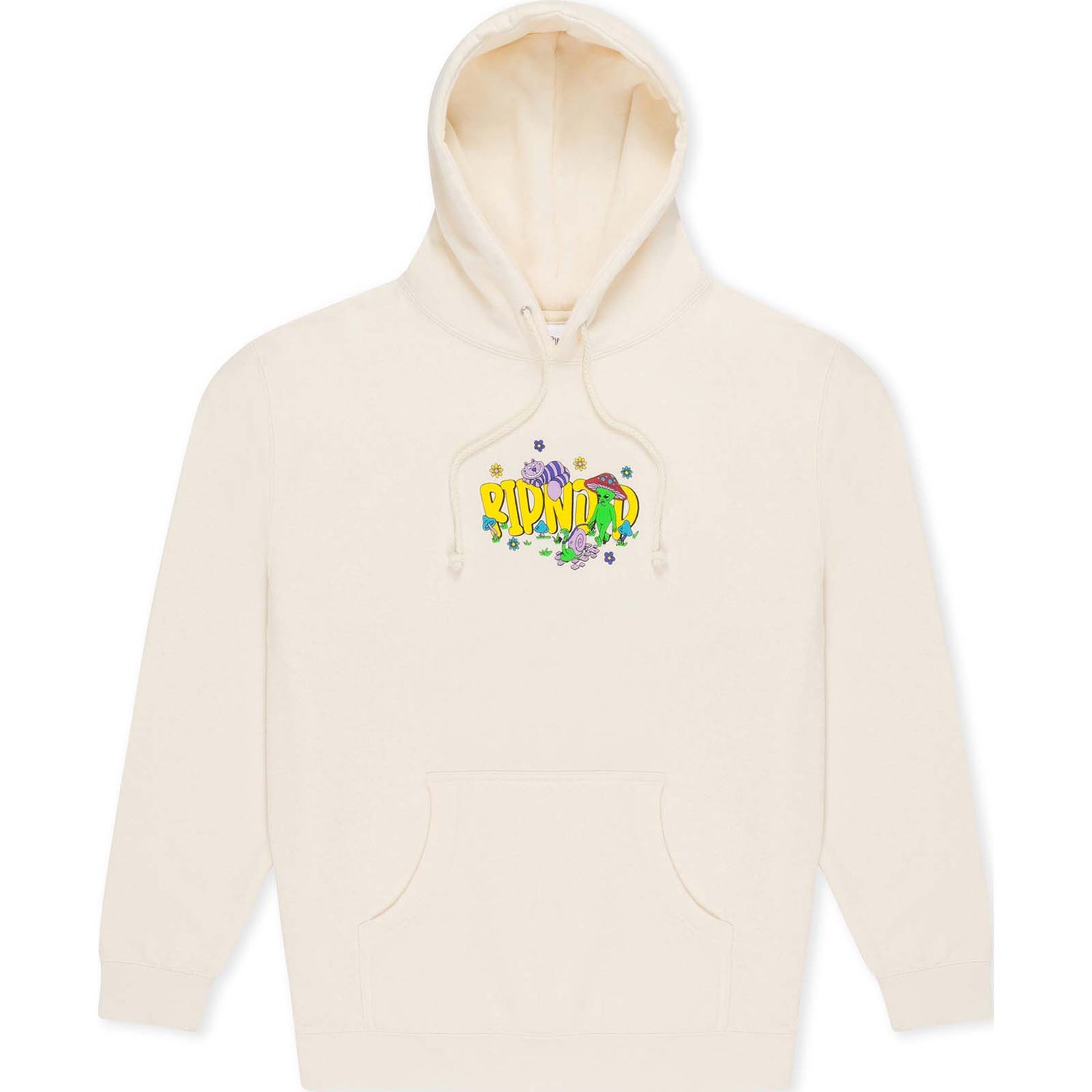 RIPNDIP Rabbit Hole Hoodie - Bone