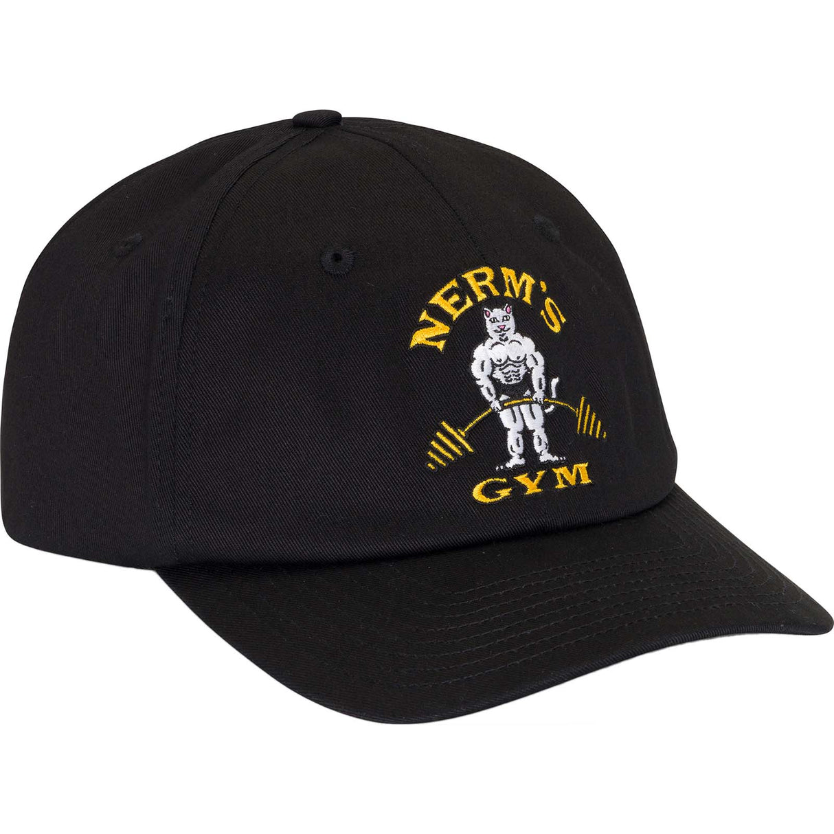 RIPNDIP Ripped n Dipped 6 Panel Strapback Cap - Black