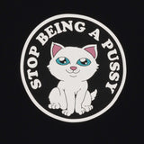 RIPNDIP Stop Being A Pussy Hoodie - Black