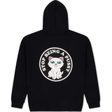 RIPNDIP Stop Being A Pussy Hoodie - Black