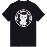 RIPNDIP Stop Being A Pussy T Shirt - Black