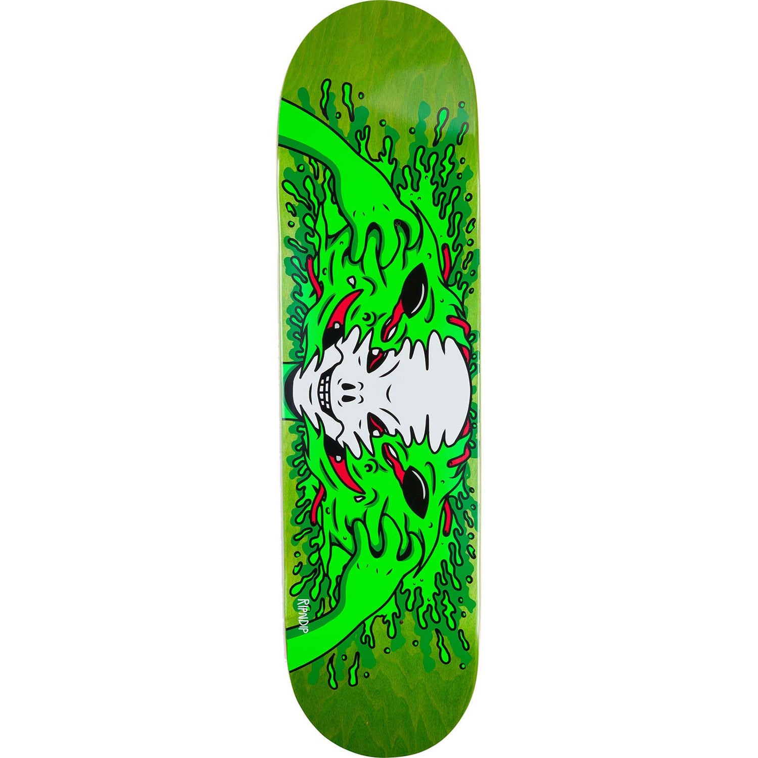 RIPNDIP Skull Face Alien Skateboard Deck 8.5"