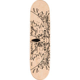 RIPNDIP Skull Face Flamingo Skateboard Deck 8.25"