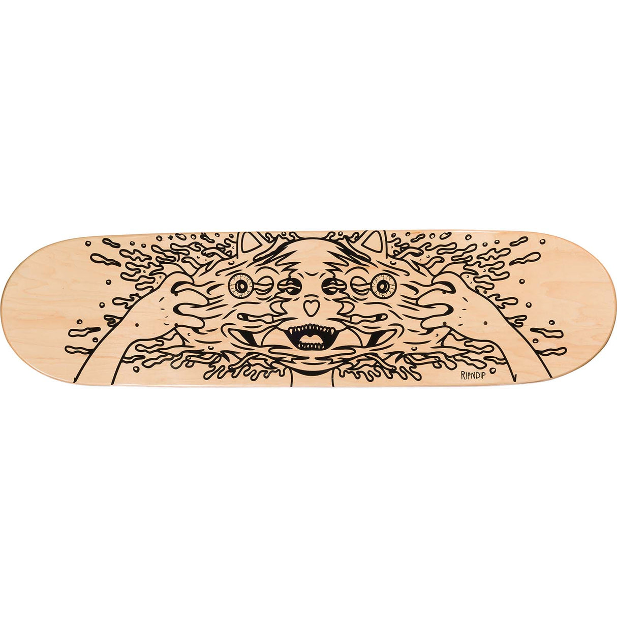 RIPNDIP Skull Face Jerm Skateboard Deck 8.5"