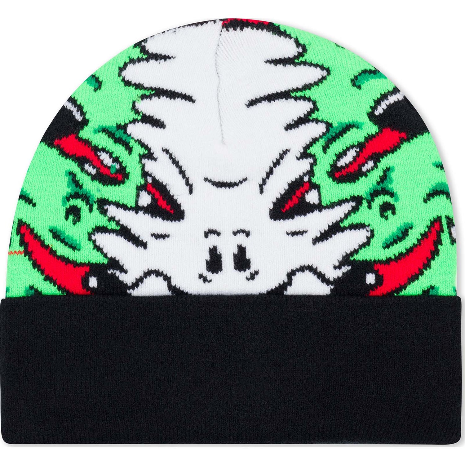 RIPNDIP Skull Face Knit Beanie - Black